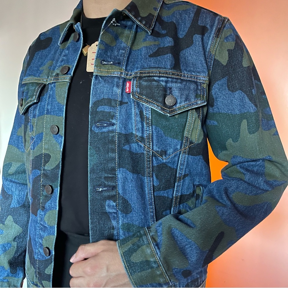 Camo Denim Jacket Levi’s